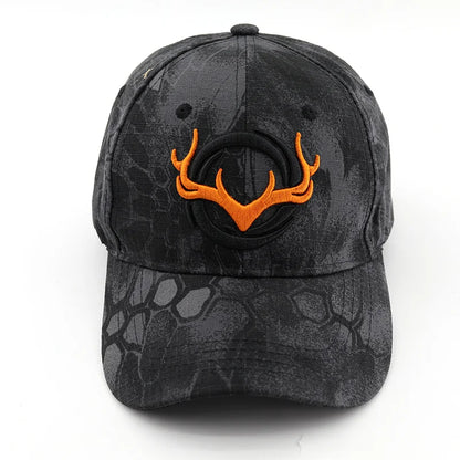 Deer Hunting Camouflage Hats Adjustable Fishing Baseball Cap Embroidered Man Women Trucker Dad Hat Outdoor Activies Adjustable