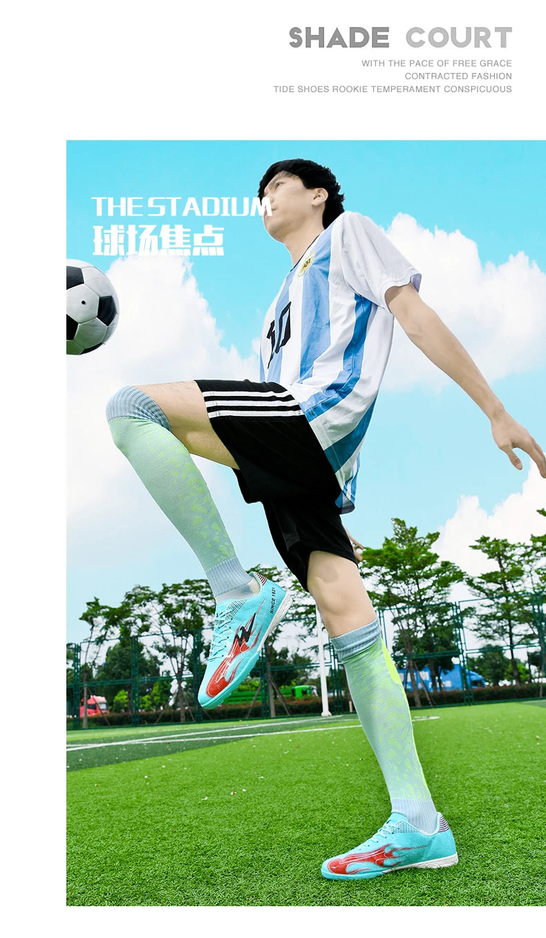 Double Star Football Shoes 2026 New Football Training Match Anti-Slip Grasping Stable Support Special Football Shoes