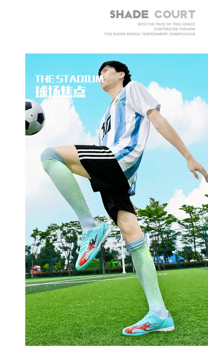 Double Star Football Shoes 2026 New Football Training Match Anti-Slip Grasping Stable Support Special Football Shoes