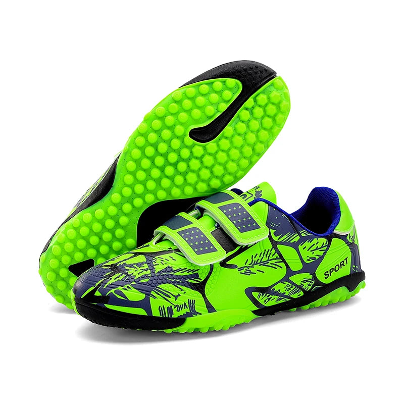 Soccer Cleats for Men and Women Breathable Lightweight Anti-Slip Firm Ground for Outdoor Football Training Match Sports
