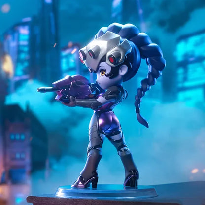 POP MART Overwatch Play of The Game Series Blind Box Mystery Box – urocze zabawki, ozdoby, figurki, dekoracje do domu, modele na biurko i lalki