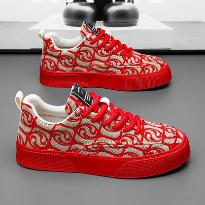 Παπούτσια σχεδιαστή μαύρα sneakers για άνδρες, παπούτσια για τρέξιμο και περπάτημα, ελαφριά καλοκαιρινά παπούτσια από καμβά 2024, ανδρικά πολυτελή sneakers