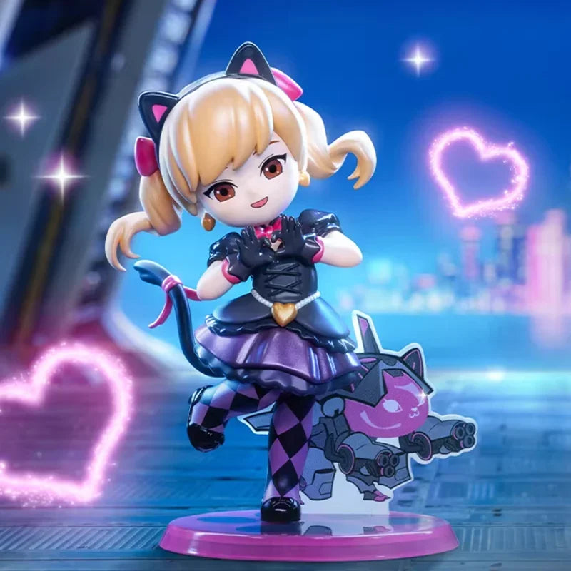 POP MART Overwatch Play of The Game Series Blind Box Mystery Box – urocze zabawki, ozdoby, figurki, dekoracje do domu, modele na biurko i lalki