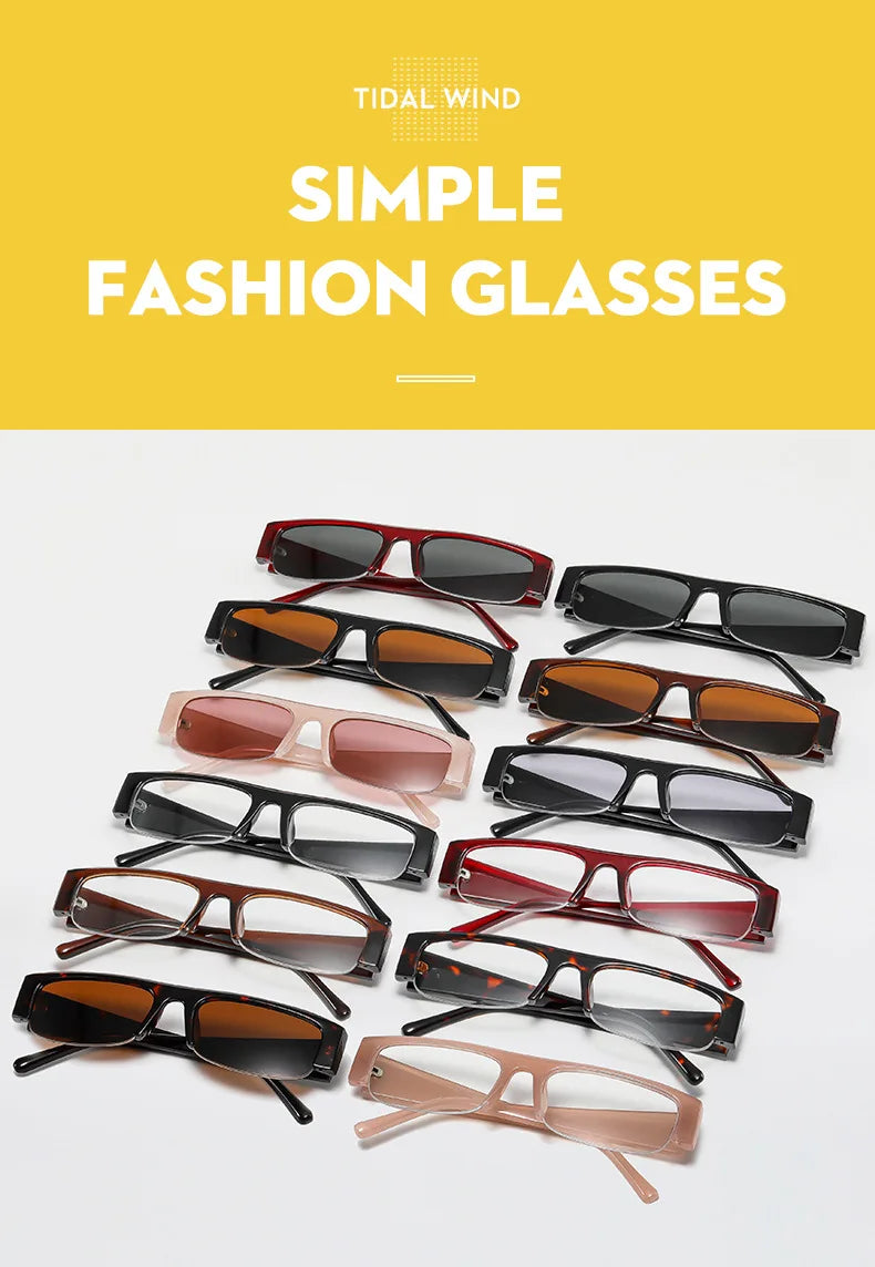 ochelari de soare vintage, mici, dreptunghiulari, cu jumătate de ramă, negri, cu lentile în degrade leopard, pentru femei, ochelari de soare la modă pentru condus