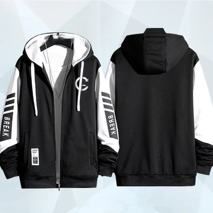 Anime Link Click Charles Lucas Same Coat Hoodies Cosplay Costume Sweatshirts Man Hoodie Women Man Clothing Men's Sweatshirts