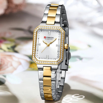 CURREN Elegant Quartz Ladies Wristwatch Top Brand Original Watch For Women Luxury Waterproof Luminous Watches