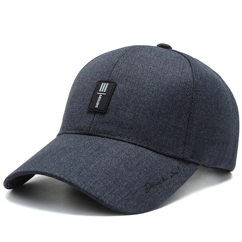 Baseball Cap Mens Fathers Truck Drivers Cap Sports Four Seasons Leisure Sunshade Mens Baseball Cap