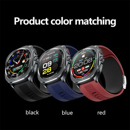 2026 New Health Track Smartwatch Air Pump Airbag True Blood Pressure Health Measure Smart Watch for Men and Women Blood Oxygen BT Call