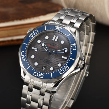 DWAYNE CAMPBELL Orologio da uomo di alta gamma NH35 automatico meccanico, lunetta in ceramica, impermeabile, classico da business