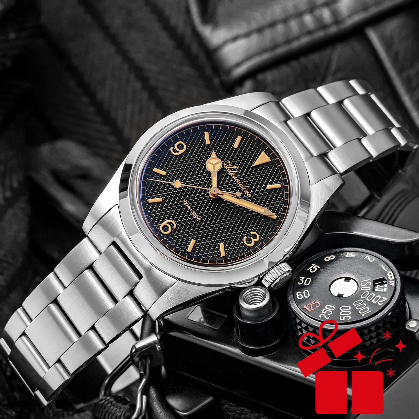 ADDIESDIVE 2025 NEW Watch For Men 316L Stainless Steel 10Bar Diving Luminous AD2096 Luxury Gift Quartz Wristwatch reloj hombre