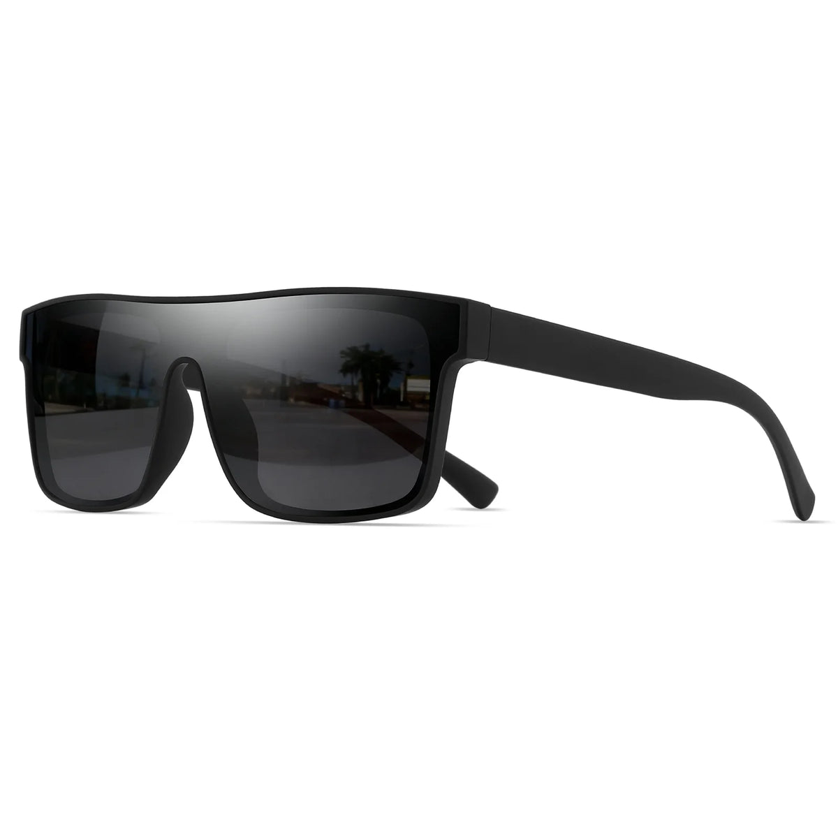 Ochelari de soare sport clasici, pătrați și la modă – brațe cu model, unisex, pentru ciclism, drumeții, călătorii – cadoul perfect