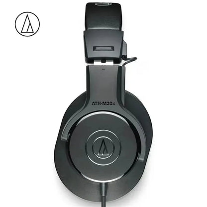 Casque audio professionnel Audio Technica M20X de haute qualité pour l'amélioration des basses, l'enregistrement et le jeu