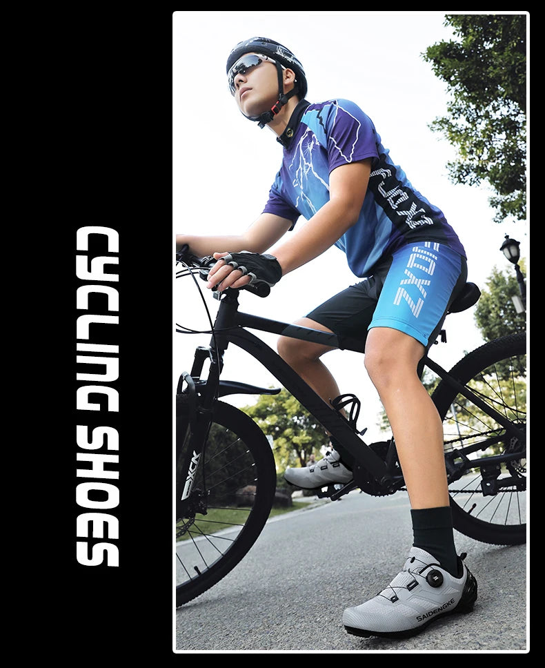 Unisex New Cycling Shoes Professional Lightweight Luxury Original Road Rubber MTB Racing Bicycle Fashion Bike Street Sports