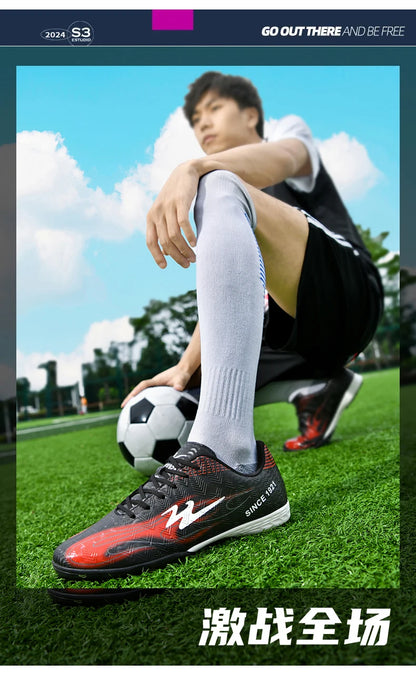Double Star Football Shoes 2026 New Football Training Match Anti-Slip Grasping Stable Support Special Football Shoes