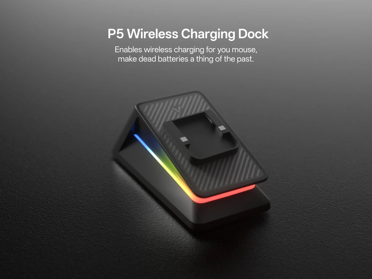 Rapoo VT2 MAX Wireless E-sports Gaming Mouse with 8K Polling Rate Optical Sensor Ergonomic Design 53g Lightweight for PC Latop