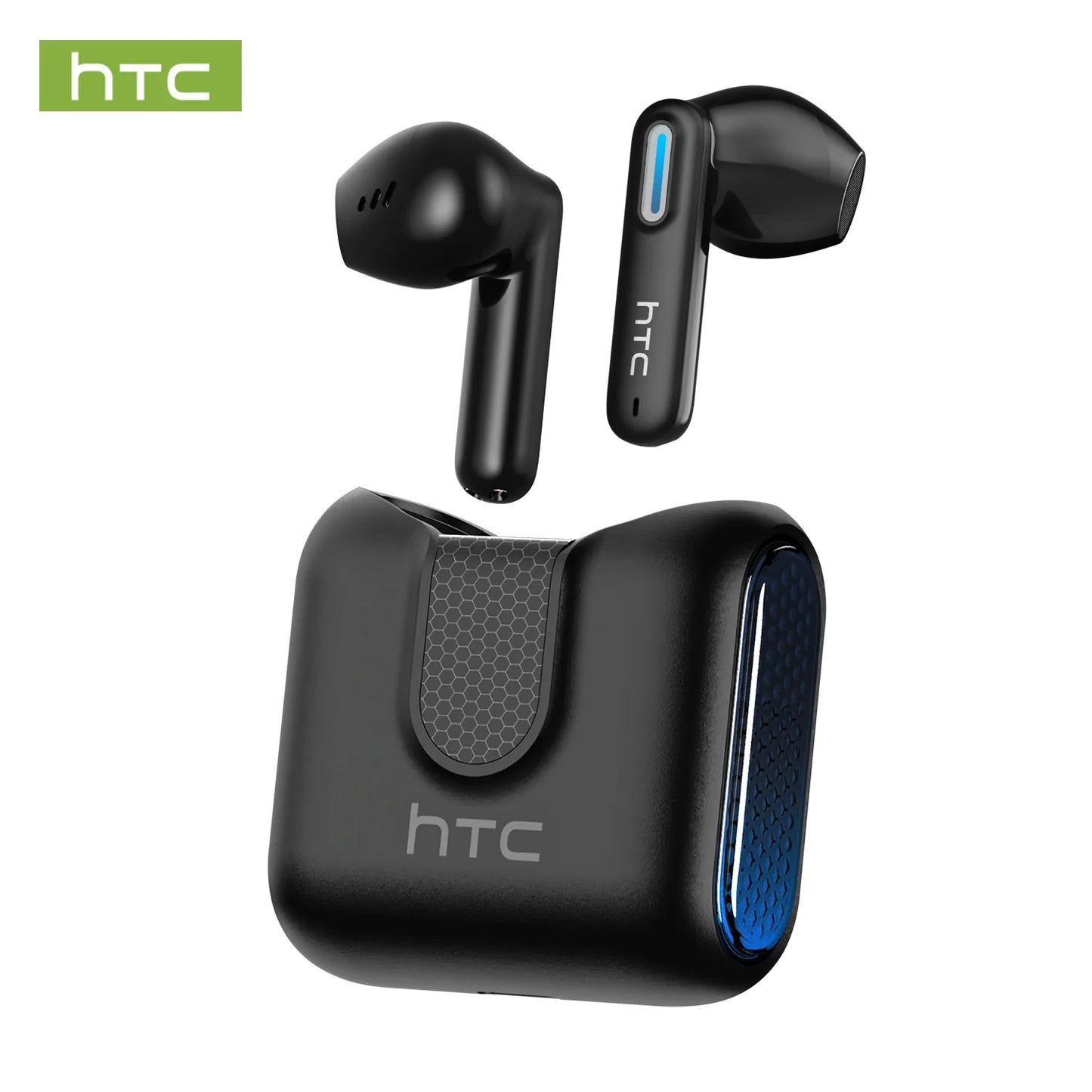 HTC NE49 6.0 True Wireless Earbuds Gaming HiFi Deep Bass Lightweight Cool Design IPX5 Waterproof Choice