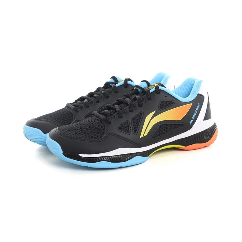 Li-Ning Unisex HALBERD STRIKE Badminton Shoes Breathable Comfortable Li-Ning Men Women Training Sneakers AYTV021