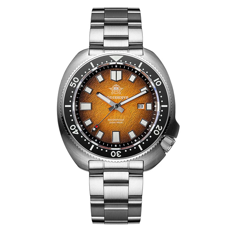 ADDIESDIVE Men's Luxury Watch 20Bar Waterproof  Display AD2511 Sapphire Glass Reloj Hombre BGW9 Super Luminous Quartz Watches