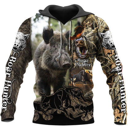 Hoodies de Outono com Leão e Lobo, Pele de Tigre Branco, Impressão 3D Integral, Sweatshirt de Homem Unissexo com Fecho, Casaco Casual de Pulôver