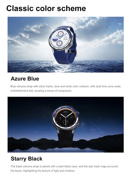2025 New For OPPO Watch X High-End Business Watch Men 32Gb Memory Video Playback Smart Watch Sports Fitness Waterproof Bracelet