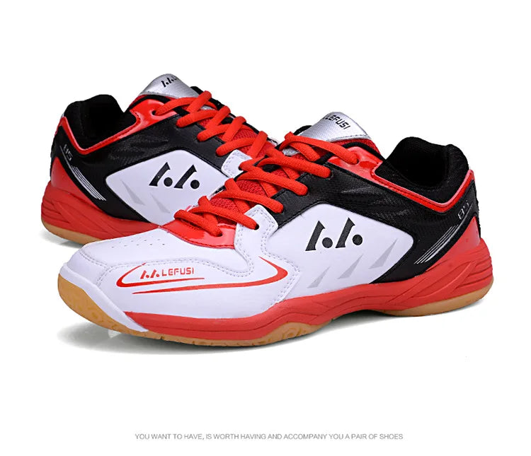 New Badminton Shoes Professional Competition Men and Women Unisex Sports Shoes Tennis Shoes Lightweight Table Tennis Sneakers