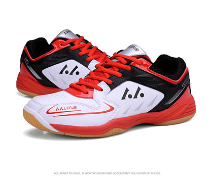 New Badminton Shoes Professional Competition Men and Women Unisex Sports Shoes Tennis Shoes Lightweight Table Tennis Sneakers
