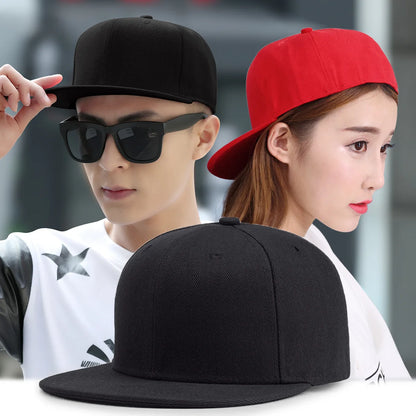 Men Women Multi Color Baseball Cap Peaked Cap Streetwear Hip hop Dad Hat wide Flat Brim Snapback Hat Outdoor Sun Hats for adult