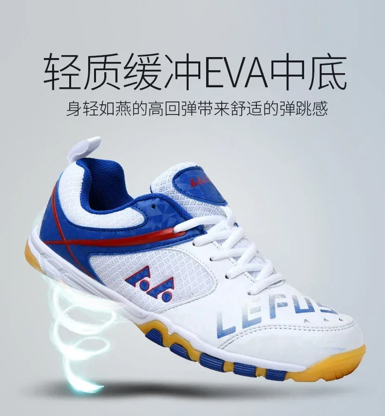 Men's Professional Table Tennis Shoes Couple Badminton Shoes Competition Tennis Training Sneakers Men's Sports Shoes Zapatillas