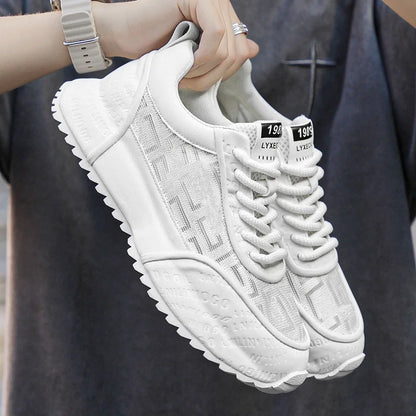 Brand protection 2026 new men's lightweight non-slip breathable wear-resistant running sports fashion versatile casual shoes
