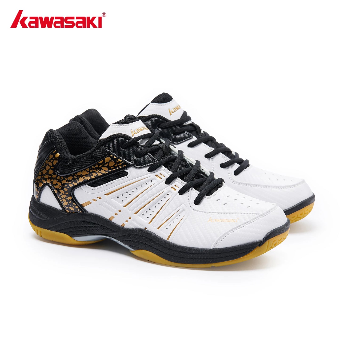 Kawasaki Professional Badminton Shoes Breathable Anti-Slip Sport Shoes for Men and Women Sneakers K-063