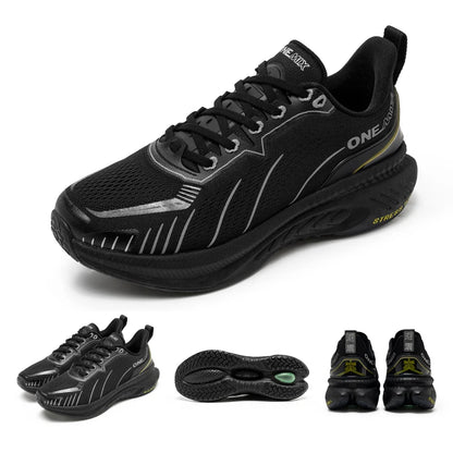 Zapatillas de running ONEMIX con nueva amortiguación para hombre, aptas para corredores de peso elevado, deportivas con cordones para mujer, antideslizantes, de exterior, zapatillas atléticas masculinas