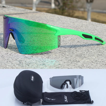 Ochelari de soare pentru ciclism marca NRC UV400 TR90, ochelari sportivi pentru bicicletă, MTB, mountain bike, pescuit, drumeții și călărie, pentru bărbați și femei
