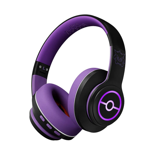 CHENFENG Wireless RGB Bluetooth Headphones – Active Noise Cancelling HiFi Stereo Gaming Headset with Microphone for Music, Sports & Everyday Use