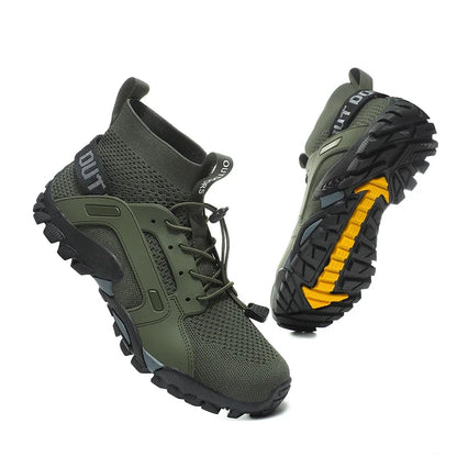 39-47 Size Men's Aqua Shoes Anti-Slip Male Sneakers Mountain Hiking Shoes Quick-Drying Water Shoes Soft Men Casual Sneakers 2024
