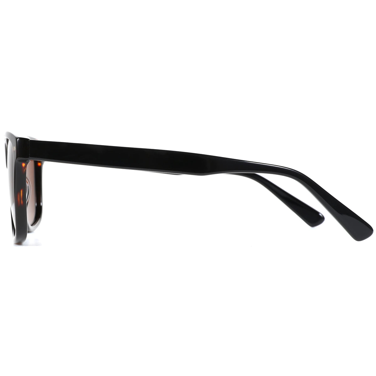 ZENOTTIC Ochelari de soare polarizați la modă, protecție UV400, ochelari de soare pătrați din acetat, design clasic, pentru femei și bărbați