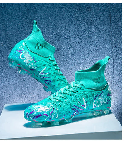 New Men's Professional Soccer Shoes Non-slip Football Boots Unisex Breathable Futsal Sports New Cleats Drop Shipping Ultralight