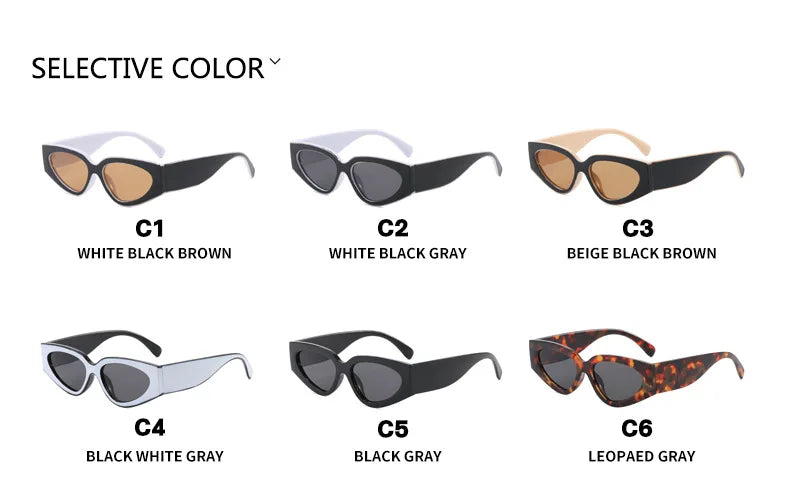 Ochelari de soare negri cu rame groase, model „Cat Eye”, pentru femei – ochelari de soare vintage la modă, ochelari clasici pentru doamne