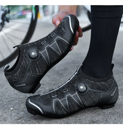 Professional Men's Road Cycling Shoes Breathable Women's MTB Bike Shoes Racing Speed Sneakers Mountain Bicycle Footwear for Shimano