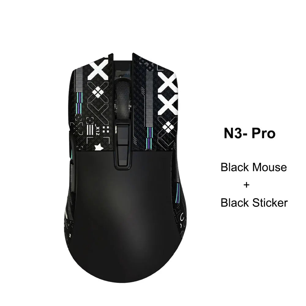 Motospeed Darmoshark N3 Pro Bluetooth – bezprzewodowa mysz gamingowa Double 8K, trójtrybowa, ładowalna, PAW3395, 64g, ergonomiczna mysz dla graczy