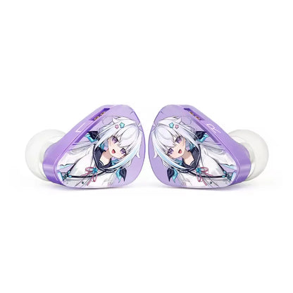 CVJ NOZOMI 2DD+1PD New Planar In-Ear Earphones Interchangeable Panel Nozzle 3 Unit Earbuds for Music And Gaming