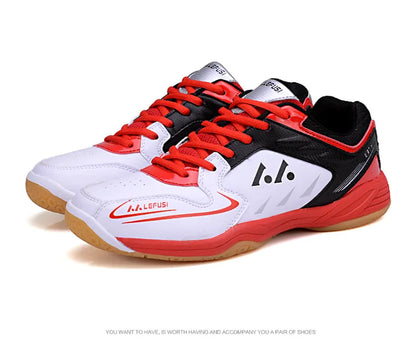 New Badminton Shoes Professional Competition Men and Women Unisex Sports Shoes Tennis Shoes Lightweight Table Tennis Sneakers