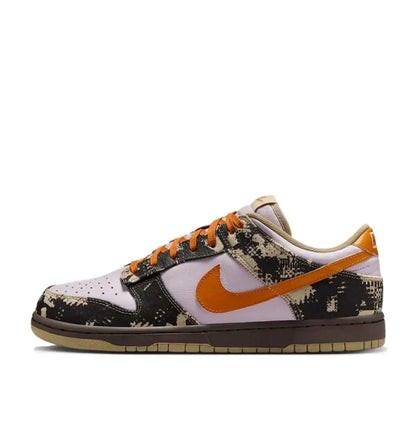 „NIKE Dunk Low Retro“ moteriški bateliai, rožiniai ir balti, žemi, retro stiliaus kasdieniai sportiniai bateliai, patvarūs sportiniai bateliai, riedlentininkų bateliai DD1873-112