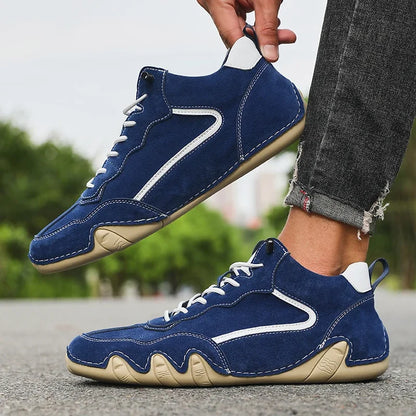 Men's Casual Shoes Comfortable High-end Leather Fashionable Casual Loafers Walking Sports Shoes Facon Designer Shoes 2025