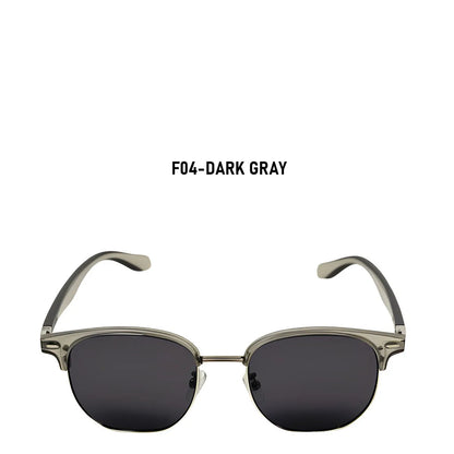 Ochelari de soare polarizați pentru bărbați, lentile semi-fără ramă, ochelari de soare vintage retro pentru femei, ochelari de soare la modă pentru vacanță, Gafas De Sol Hombre