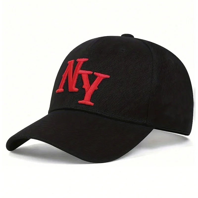 Embroidery NY letters NEW YORK Baseball Cap for Men Soft top Cotton sun hats Women Snapback sunbonnet Adult trucker caps ﻿
