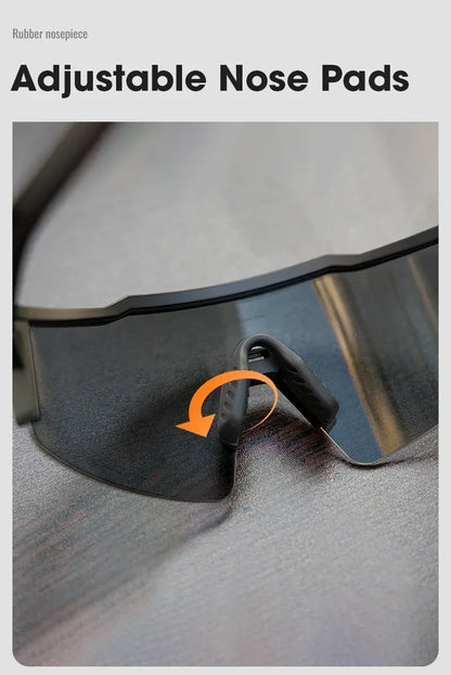 Ochelari de soare fotocromatici Kapvoe pentru ciclism, ochelari pentru bărbați, ochelari de modă, pentru bicicletă de munte, pentru ciclism în aer liber, pe șosea, ochelari de protecție, ochelari sportivi, MTB, bicicletă