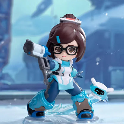 POP MART Overwatch Play of The Game Series Blind Box Mystery Box – urocze zabawki, ozdoby, figurki, dekoracje do domu, modele na biurko i lalki