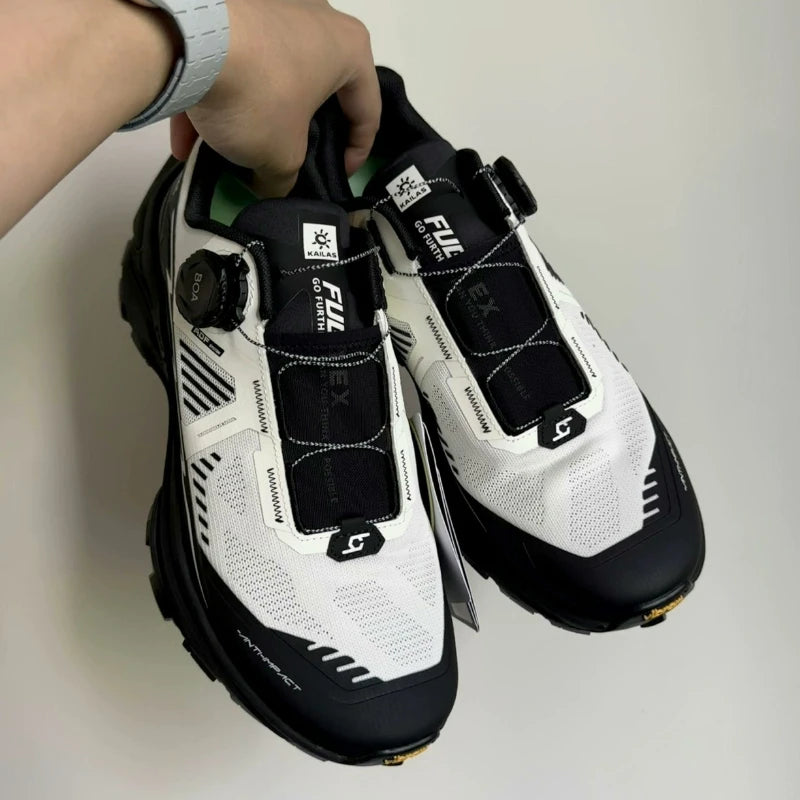 2026 Luxury Brand Trail Running Shoes Men Women Quick Lacing Outdoor Sports Shoes Unisex Anti Slip Jogging Shoe Couples
