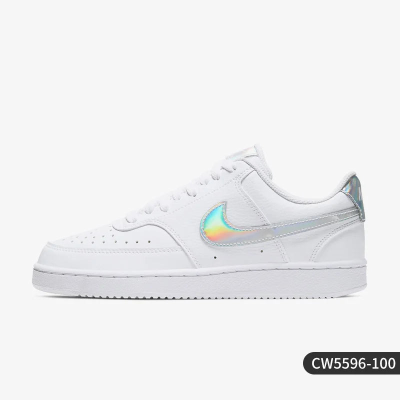 Nike Original COURT VISION Damen-Low-Top-Freizeit-Skateschuhe CW5596-100