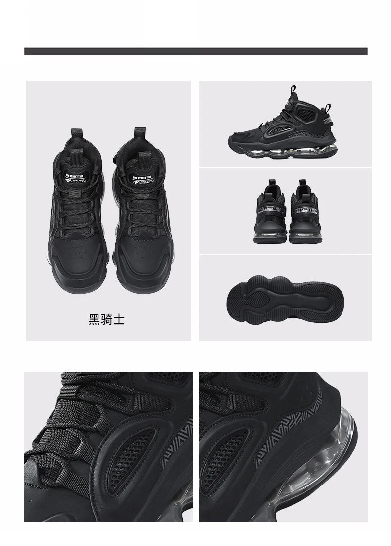 Men's Basketball Shoes Breathable Cushioning Non-Slip Running Gym Training Athletic Sneakers for Women